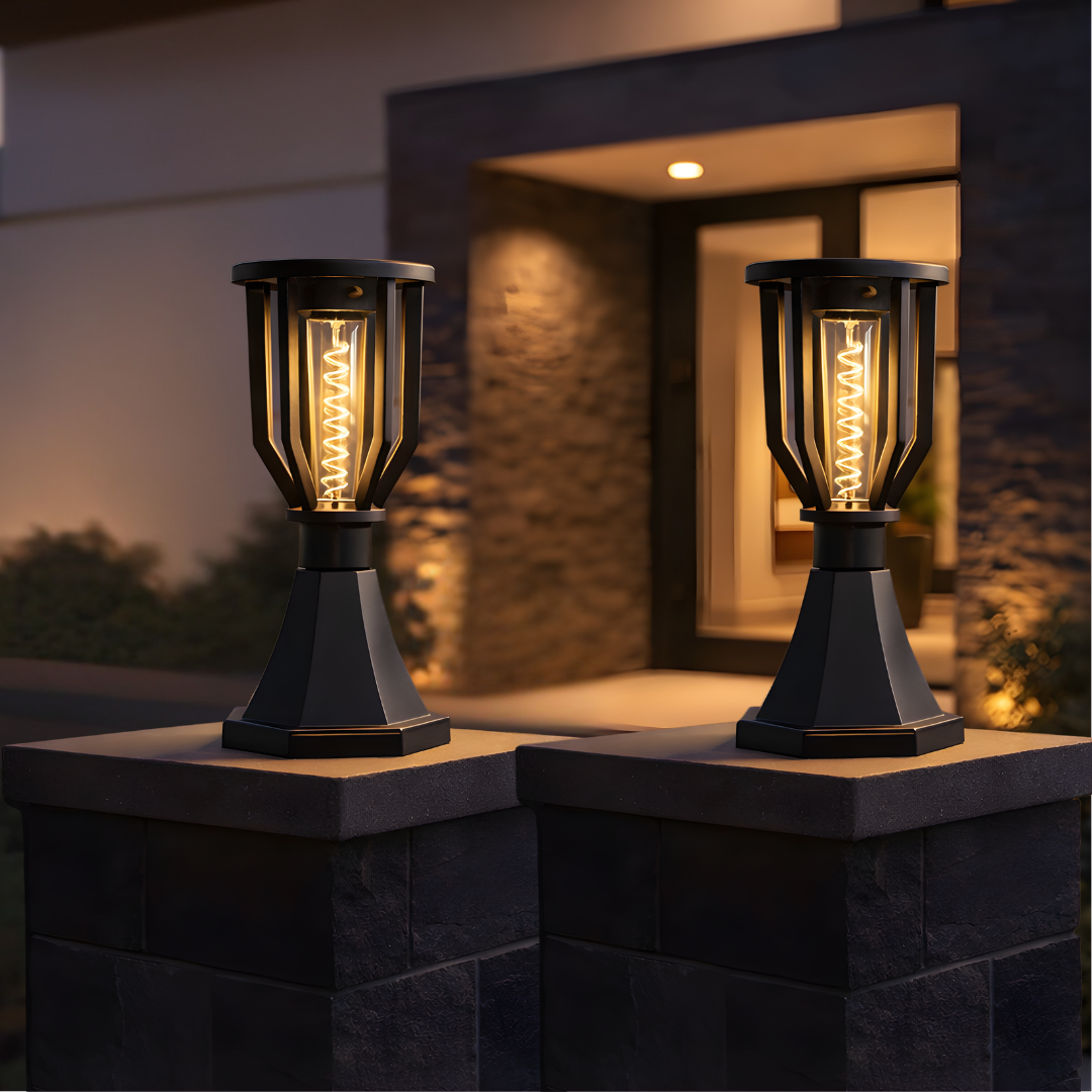 Solar Powered Spiral Light