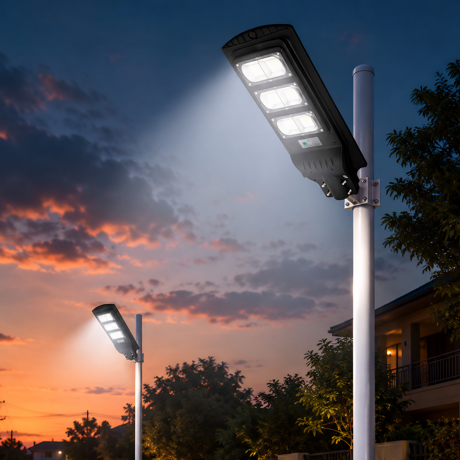 240 LED Solar Street Light With Motion Sensor