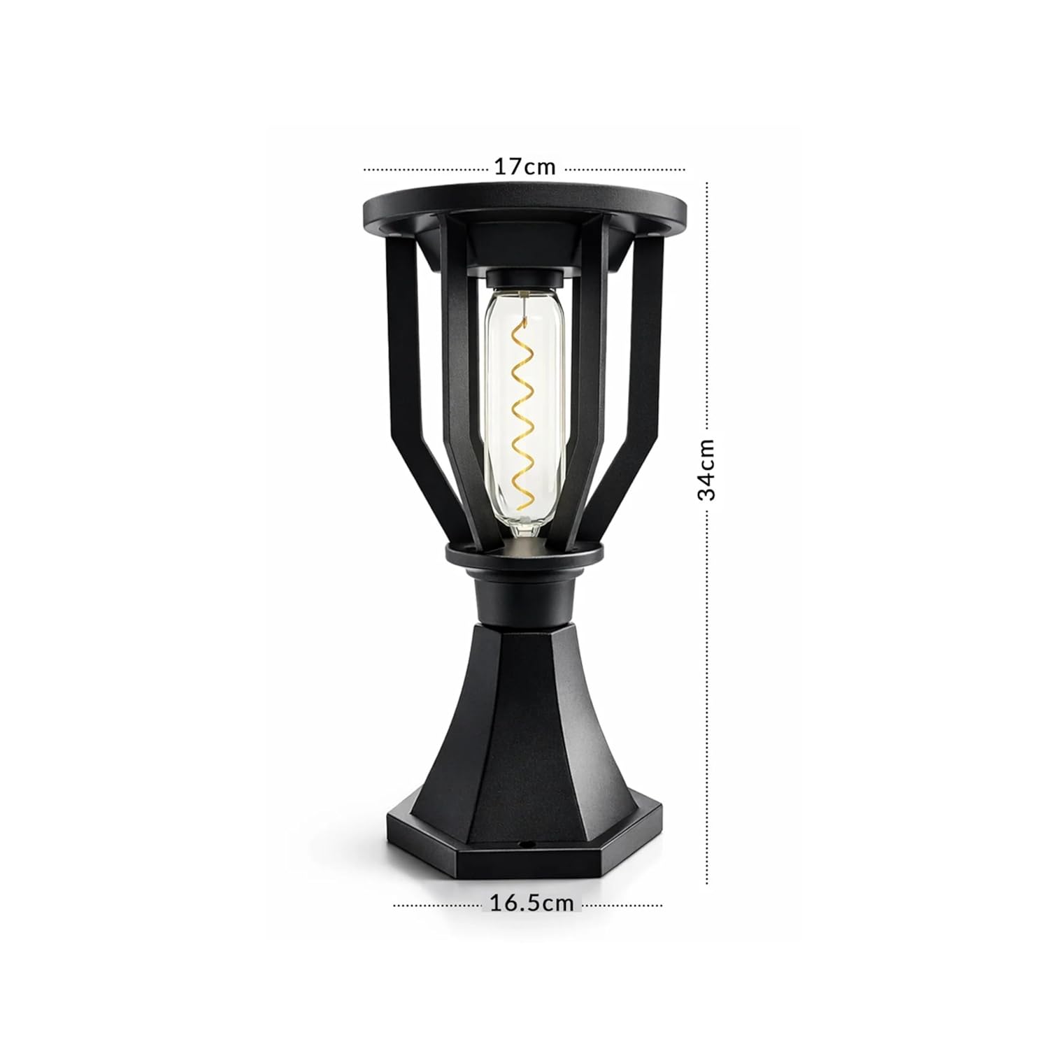 Solar Powered Spiral Light