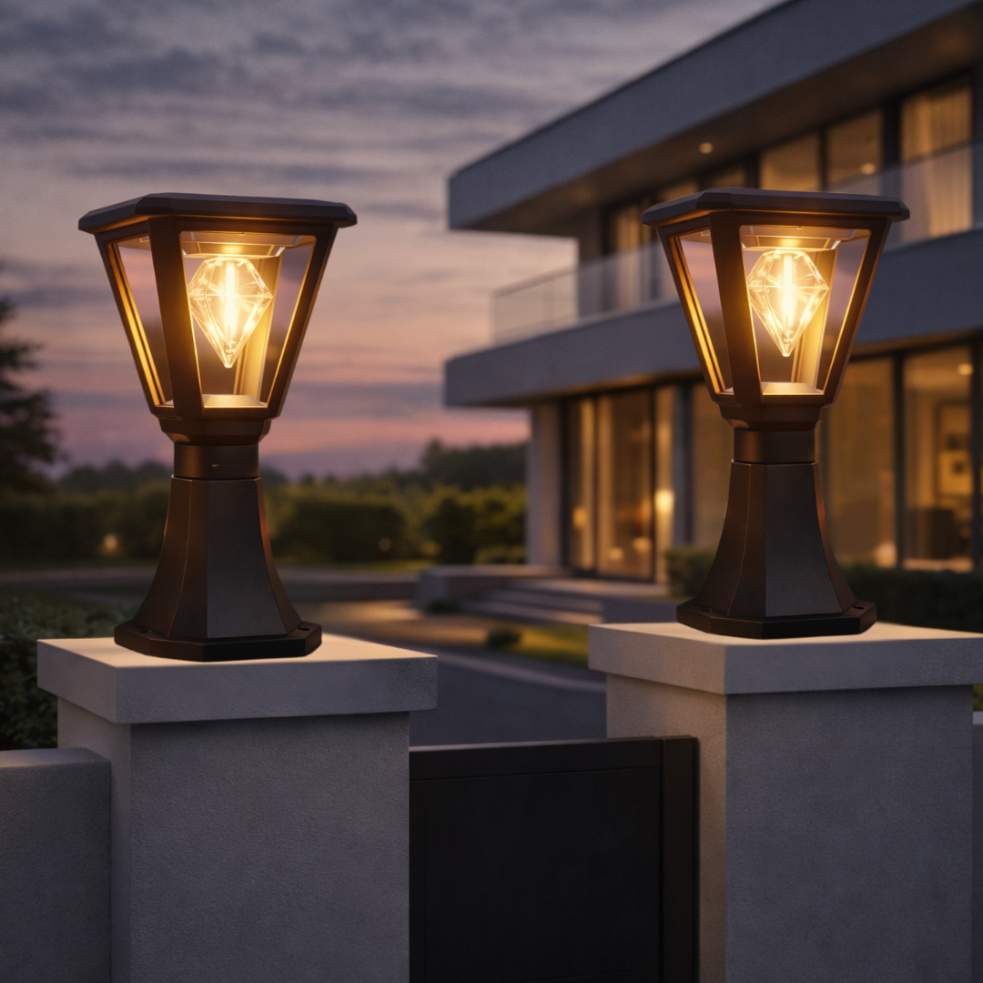 Diamond Cube Solar LED Light