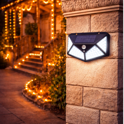 BK100 Solar Motion Sensor Wall Light