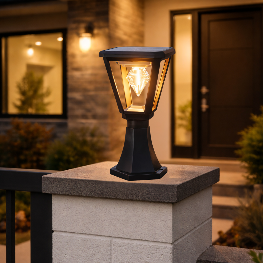 Diamond Cube Solar LED Light